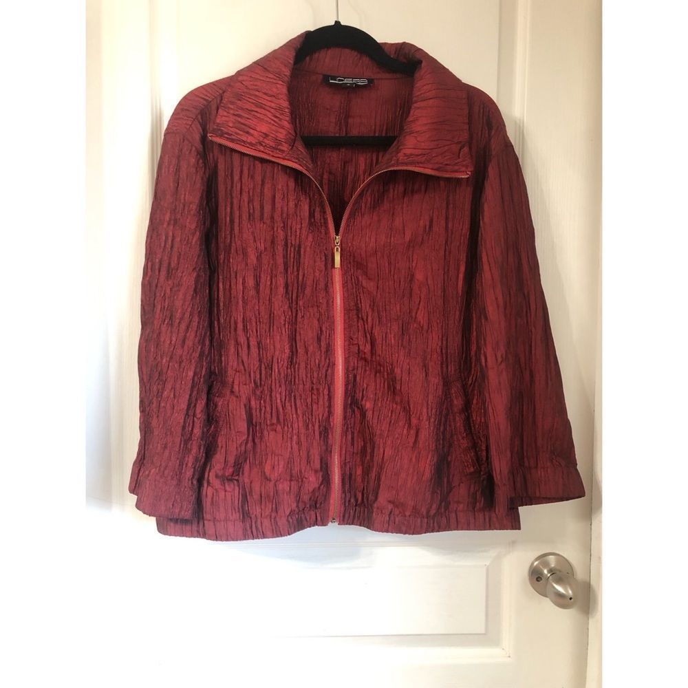 VTG LINEAR LIGHT WEIGHT JACKET SZ 1X